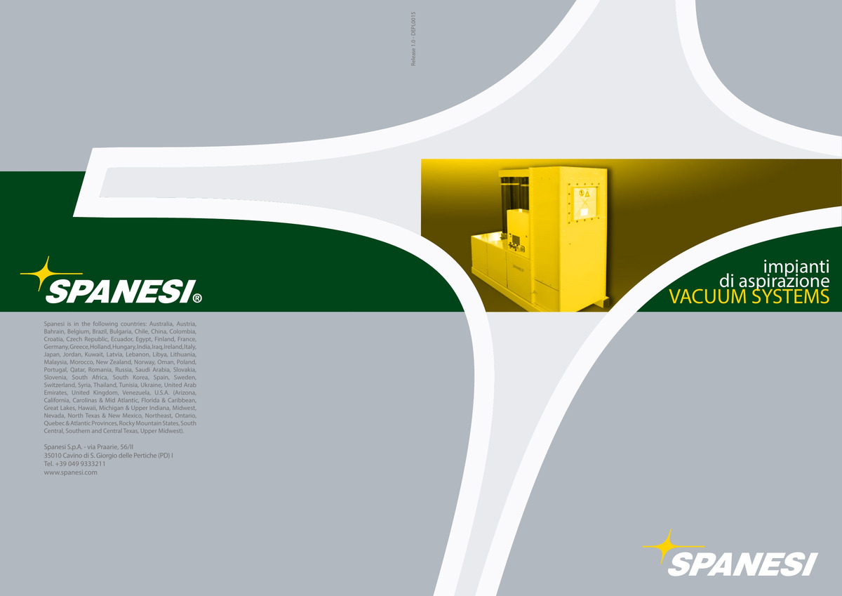 Official Spanesi product catalogue