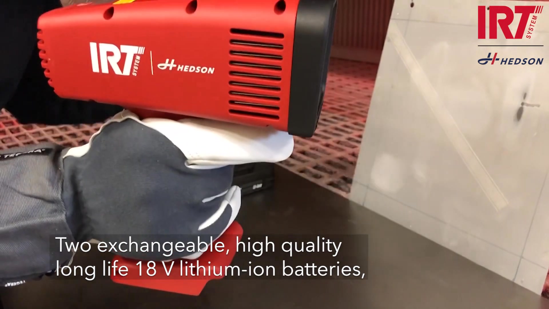 IRT UV SmartCure - Outstanding UV LED curing performance with exchangeable batteries.
