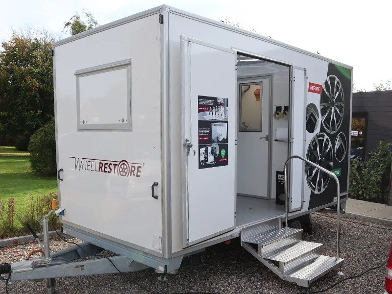 The Alloy Wheel Repair Trailer is a Game Changer - - M&H Group news photo 2