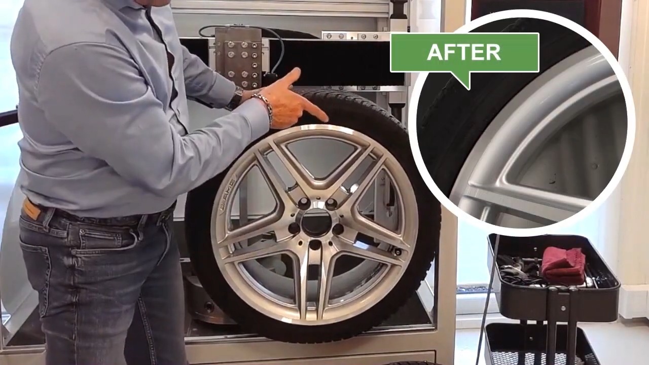 Fully Automated Alloy Wheel Repair Machine. The latest technology for diamond cut alloy...