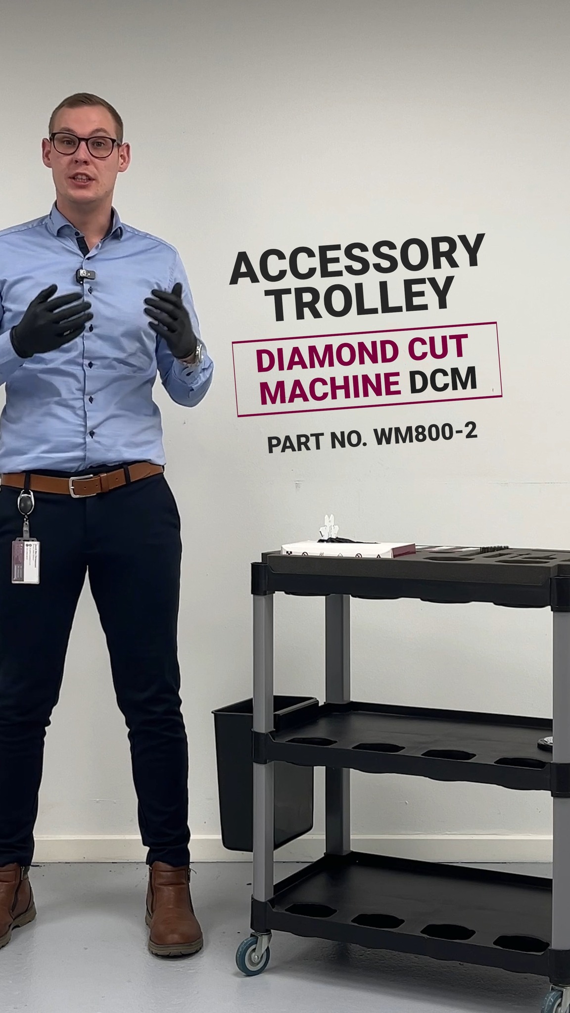 Meet the perfect companion for your WR-DCM Diamond Cut Wheel Machine - the Accessory...