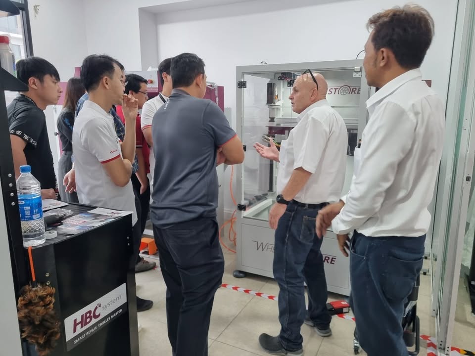 อัปเดตเทคโนโลยีงานซ่อมล้อแม็ก: ISUZU / Thailand - ภาพข่าว M&H Group 7