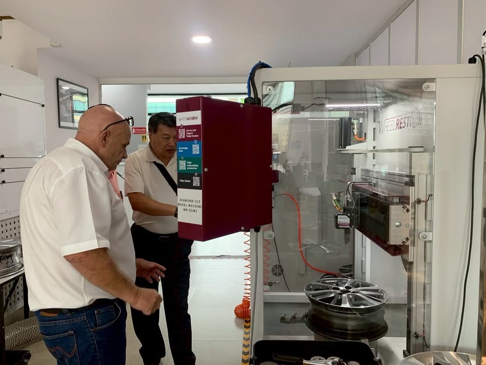 อัปเดตเทคโนโลยีงานซ่อมล้อแม็ก: Wheel Repair - ภาพข่าว M&H Group 9