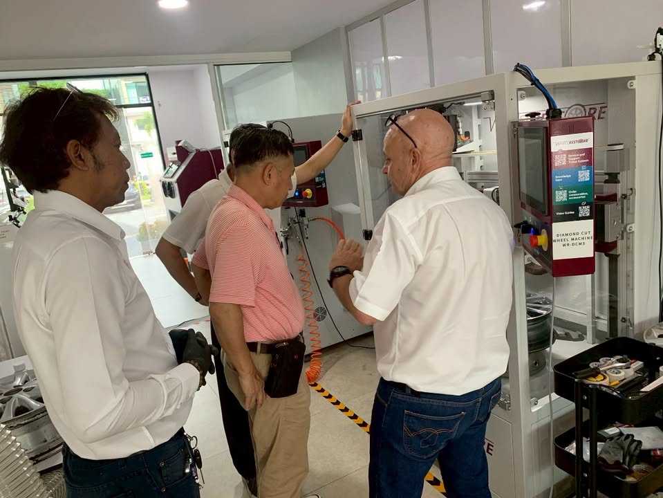 อัปเดตเทคโนโลยีงานซ่อมล้อแม็ก: Wheel Repair - ภาพข่าว M&H Group 10