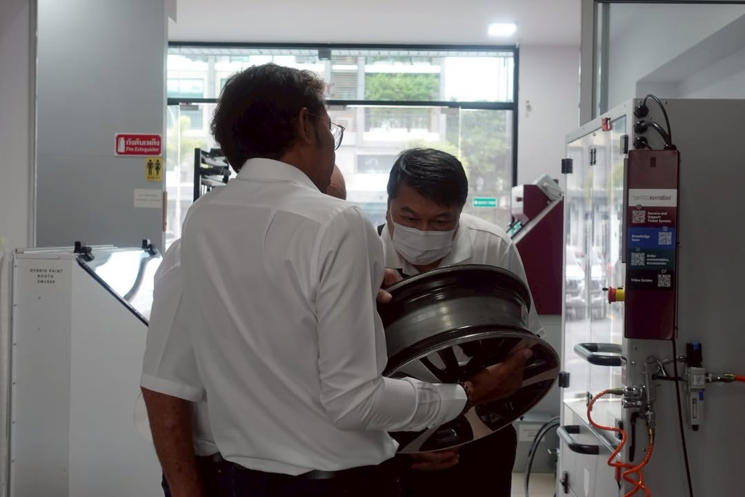 อัปเดตเทคโนโลยีงานซ่อมล้อแม็ก: Wheel Repair - ภาพข่าว M&H Group 11