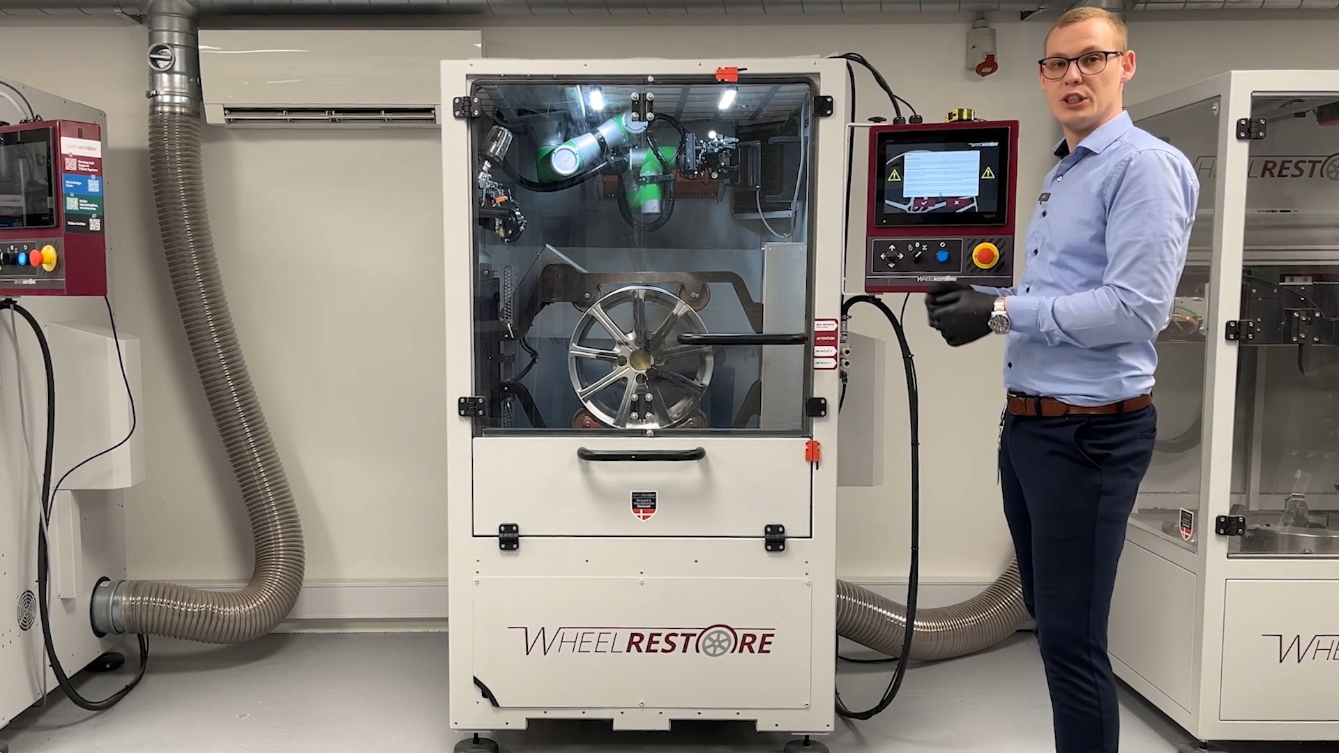 Wheelrestore Alloy Wheel Painting Robot - The Full Walkthrough!!