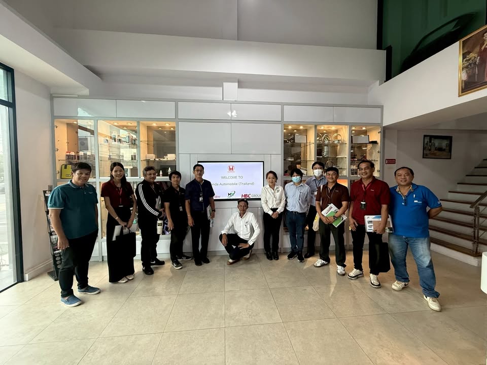 Masiri Equipment and M&H Group would like to thank Honda Automobile (Thailand) for visiting... - M&H Group news photo 2