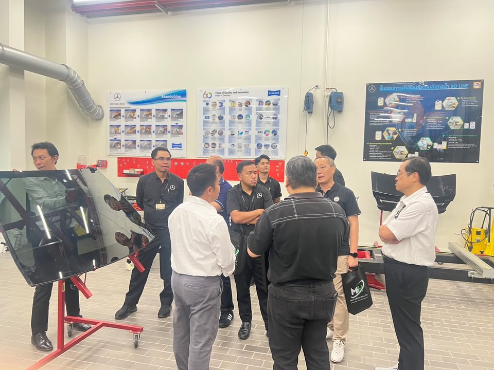 Training and workshop skill update: Mercedes-Benz - M&H Group news photo 4