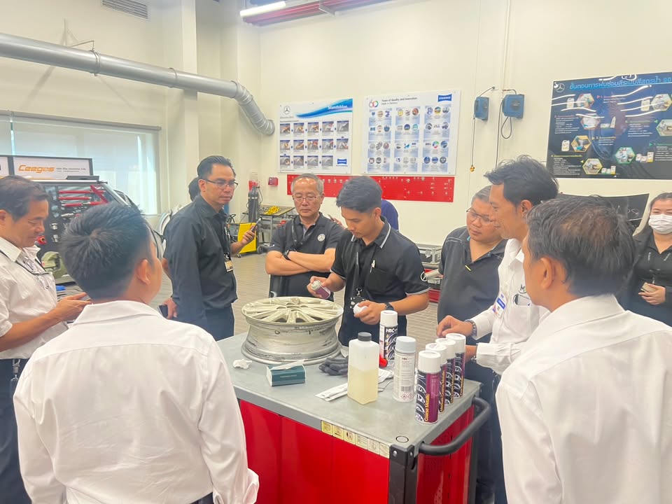 Training and workshop skill update: Mercedes-Benz - M&H Group news photo 7