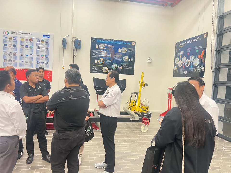 Training and workshop skill update: Mercedes-Benz - M&H Group news photo 8