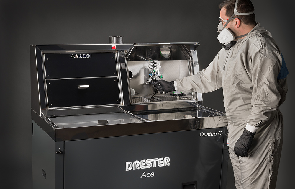 Drester Ace Quattro C for clean spray guns
