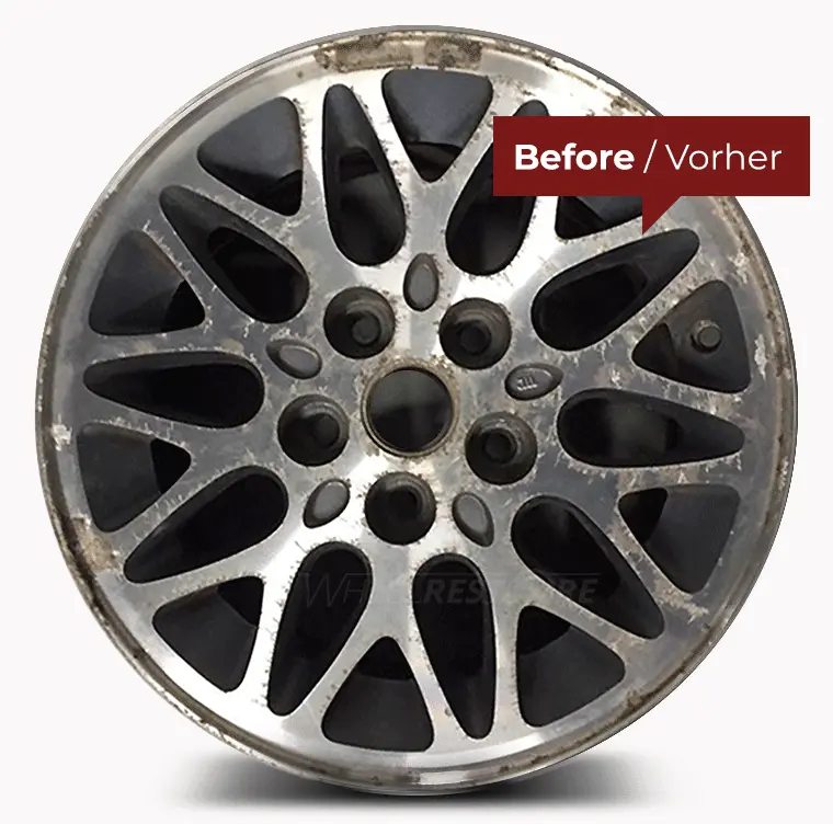 Before / after preview for Wheel Repair Machine