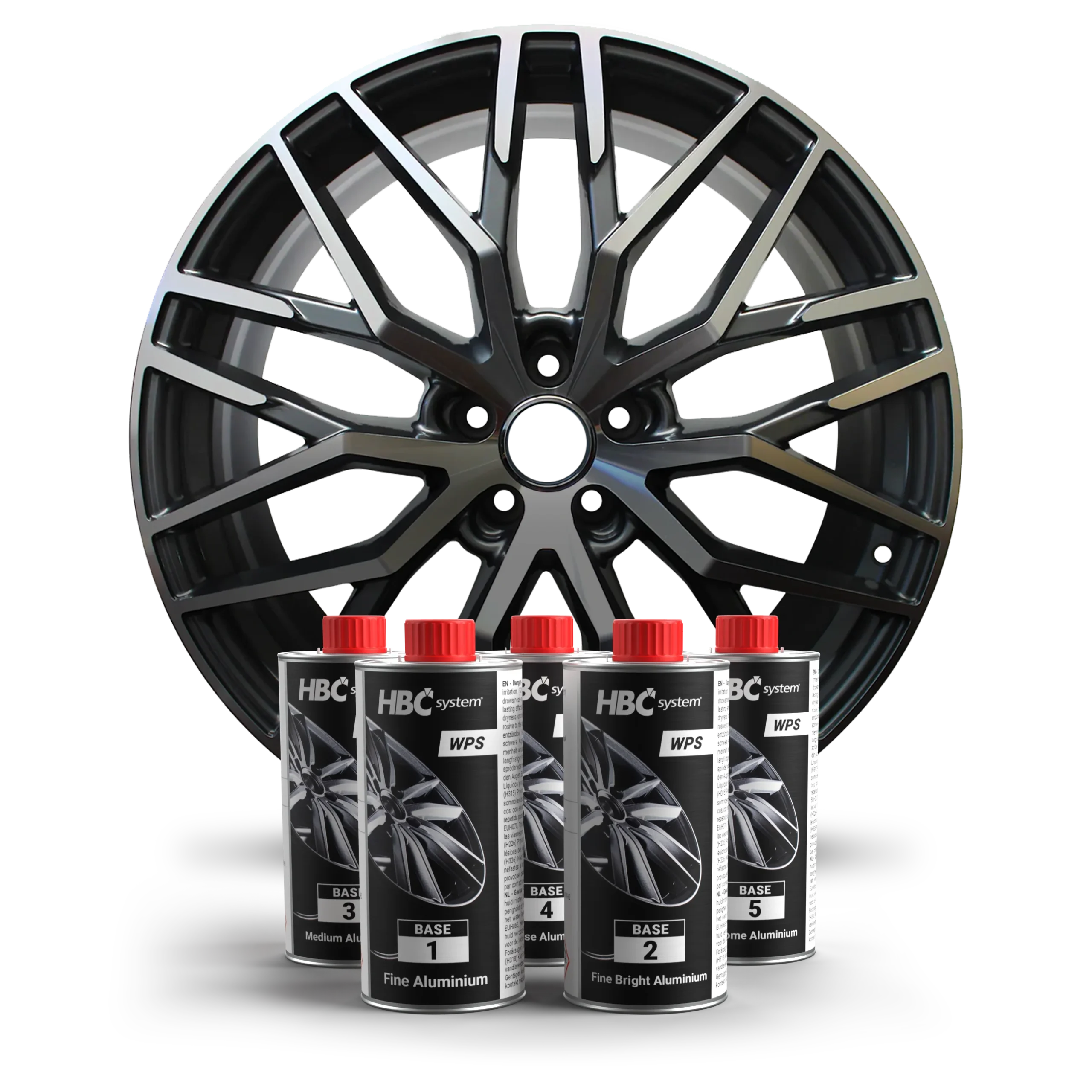 Wheel paint mixing system preview for OEM Wheel Color Paint System