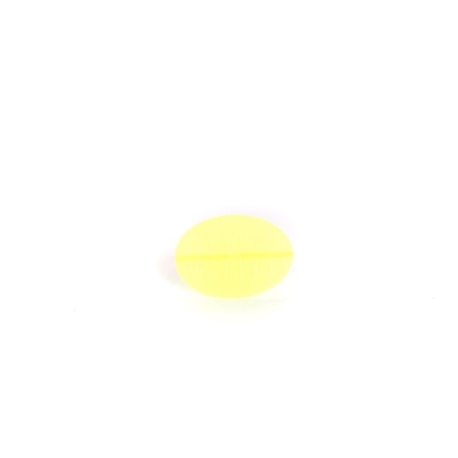 Glue-Tab Yellow (oval 40mm)