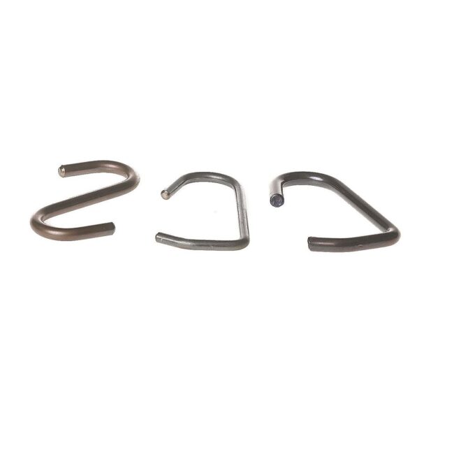 Hooks: Flat. Round & Small