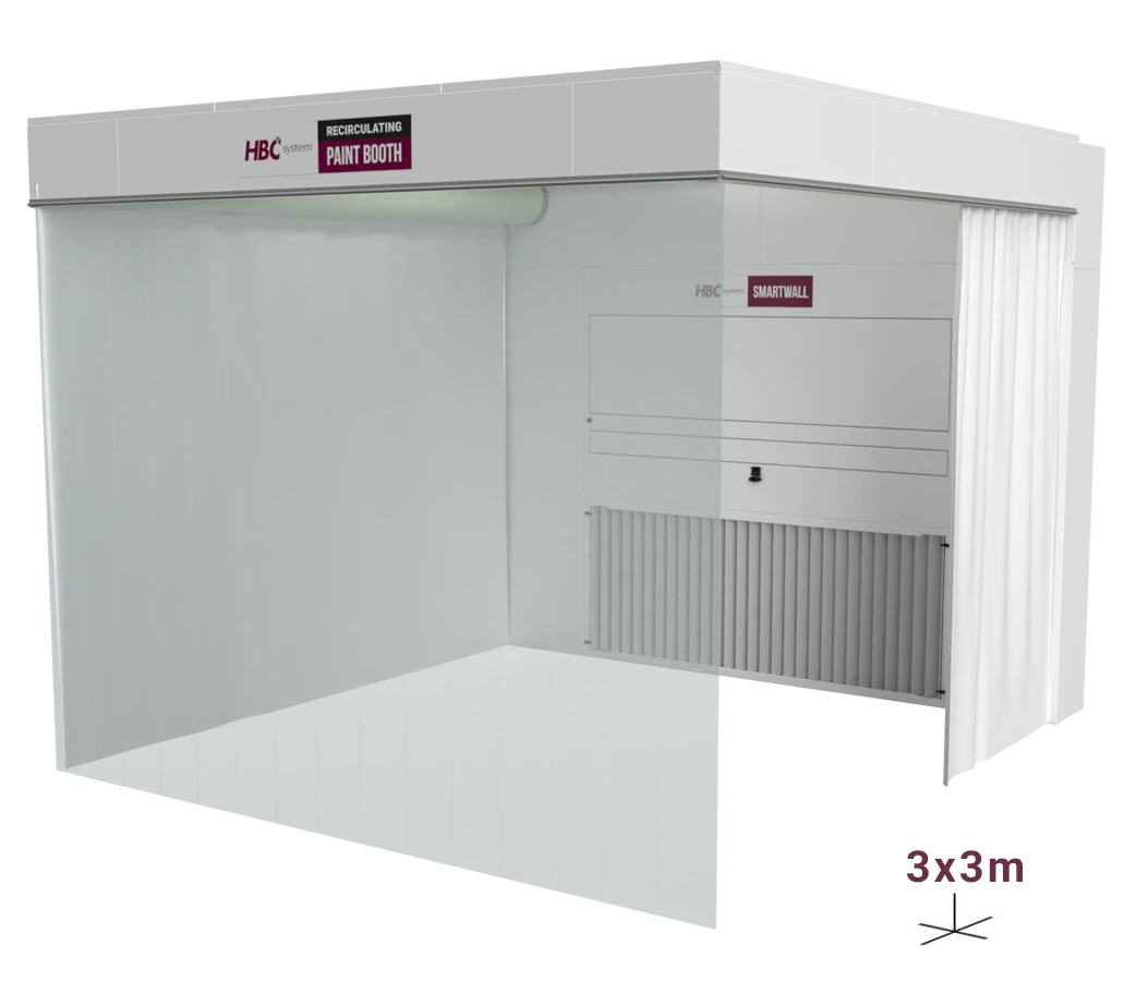 Recirculating Spray Booth