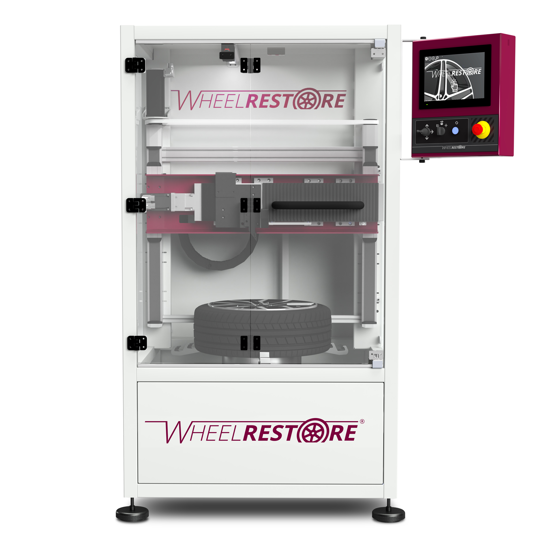 Diamond Cut Wheel Machine