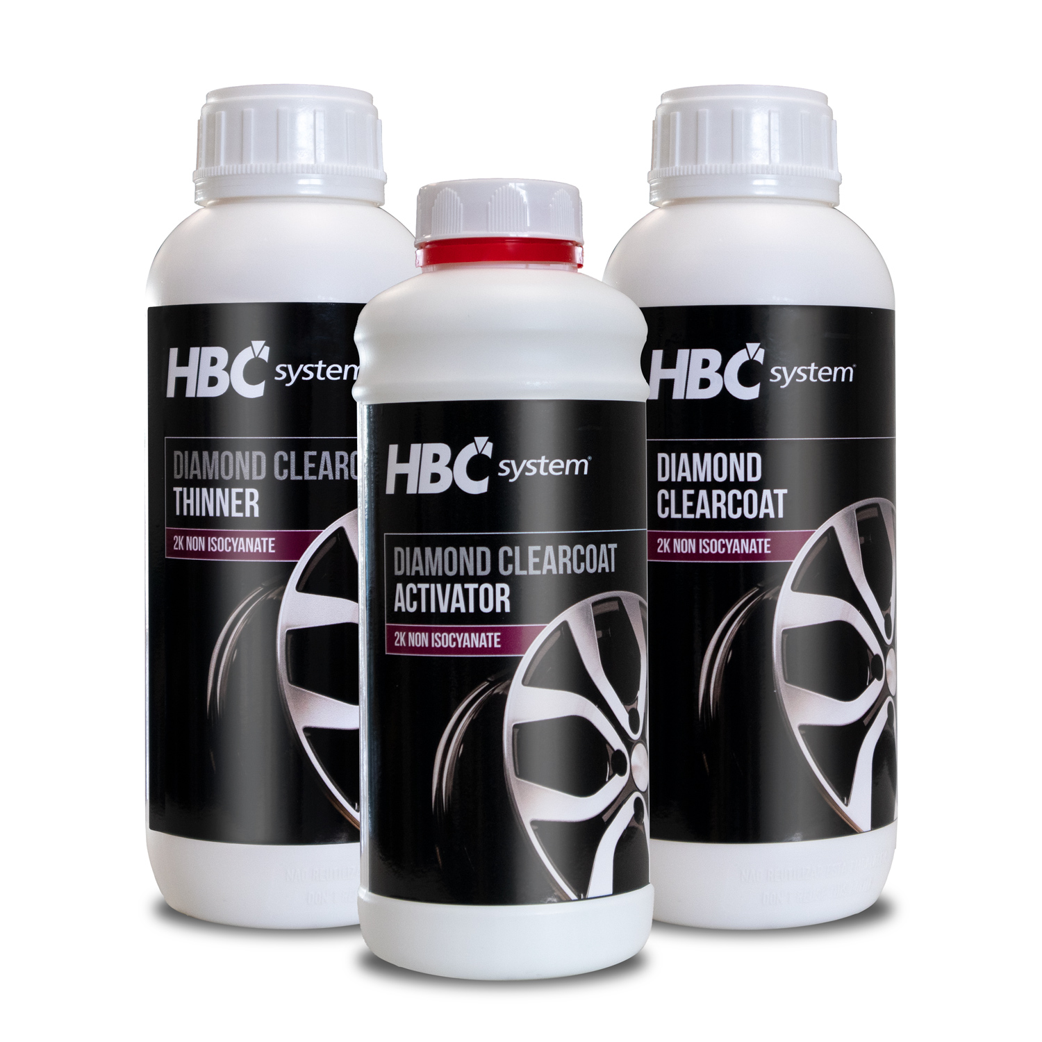 Diamond Clearcoat Package 3L incl mixing cups shown for comparing wheel repair setup, workshop fit, and ownership needs.