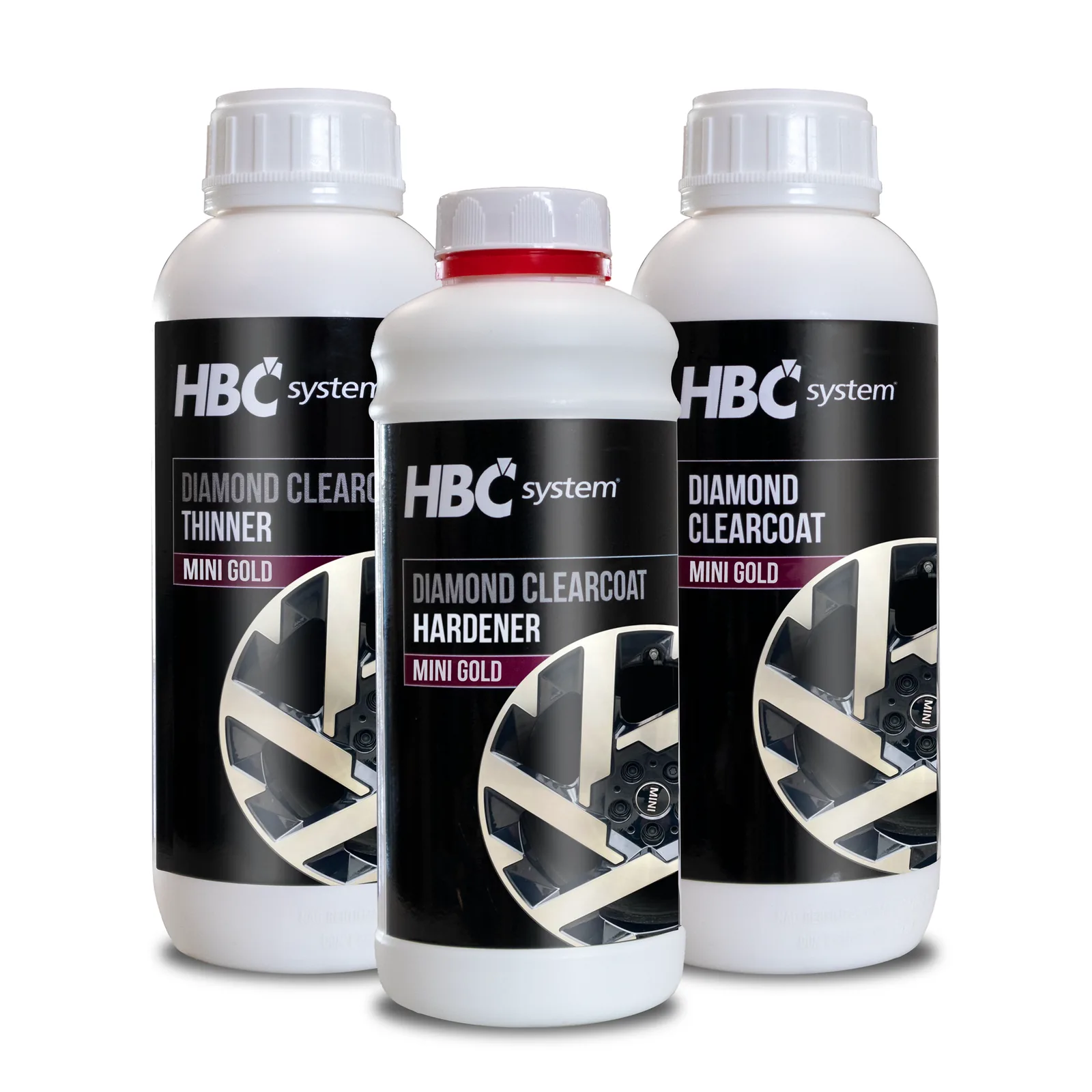 Diamond Cut Clearcoat Mini Gold – 3 liter kit