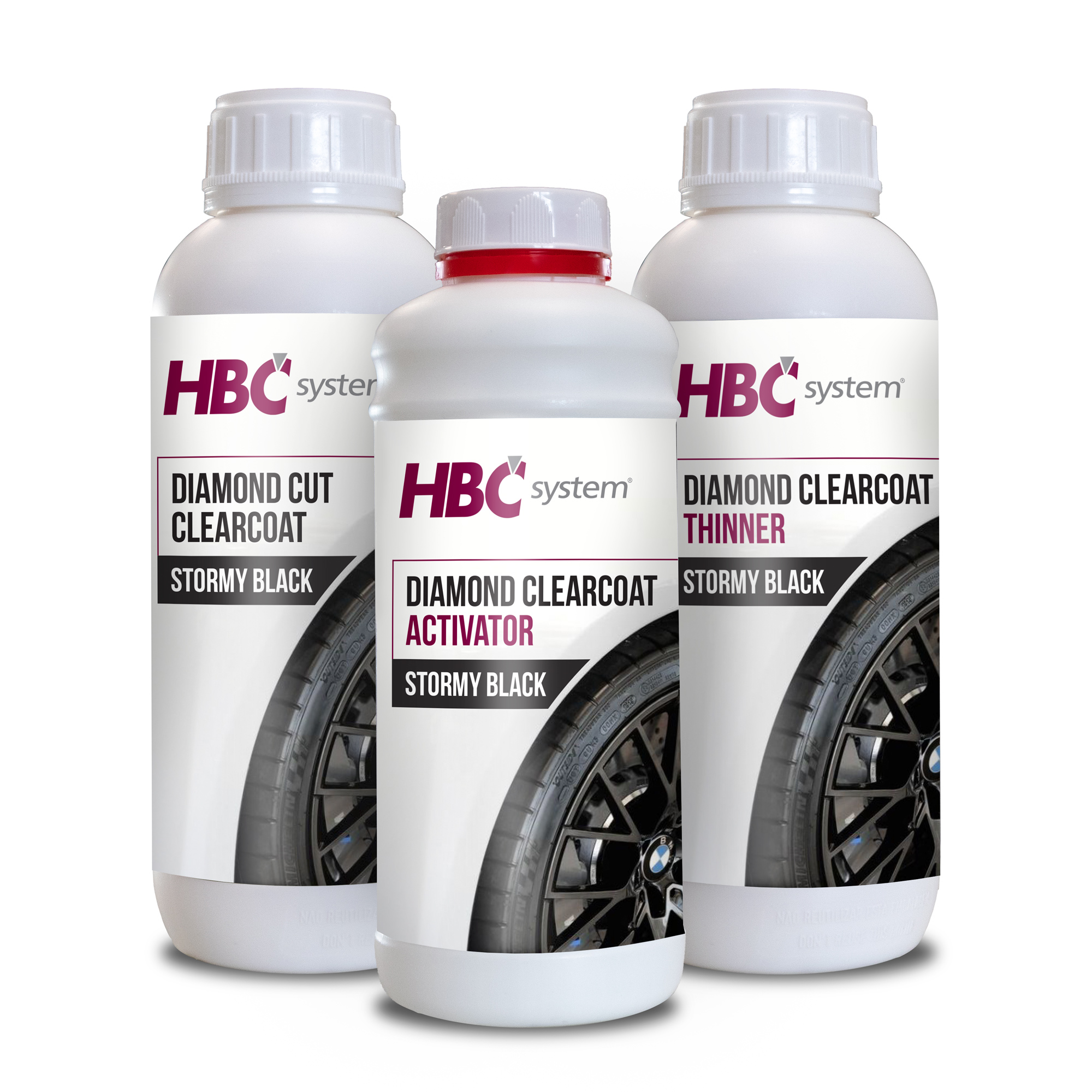 Diamond Cut Clearcoat Stormy Black Paint – 3 liter kit shown for comparing wheel repair setup, workshop fit, and ownership needs.