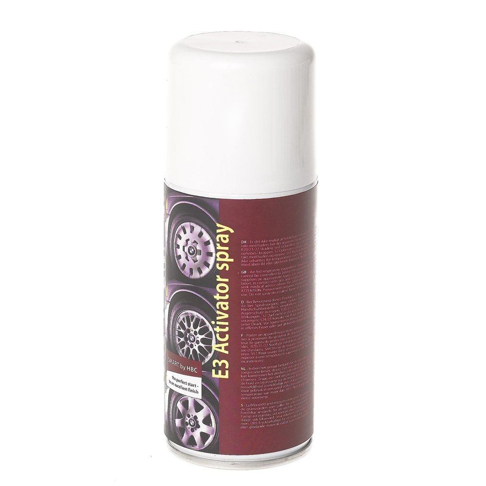 E3 activator spray 200 ml shown for comparing wheel repair setup, workshop fit, and ownership needs.