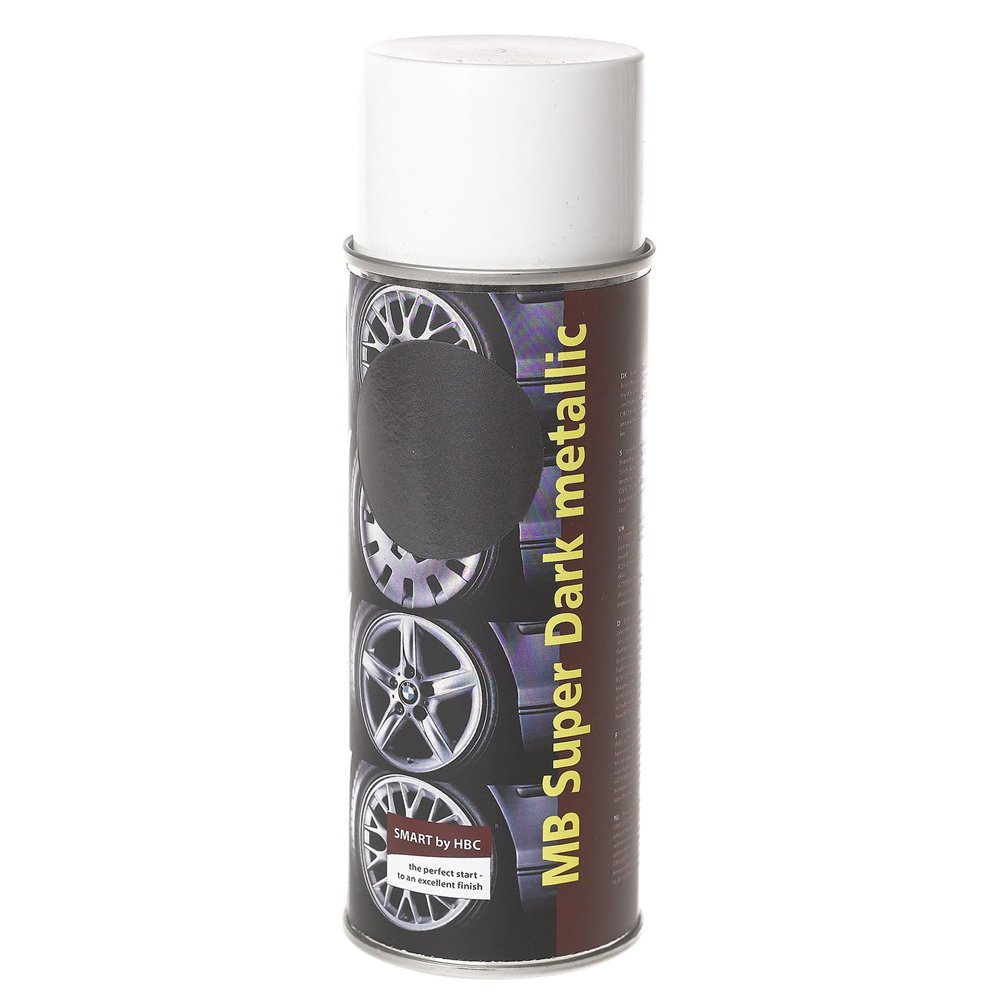 MB super Dark metal aerosol 400 ml shown for comparing wheel repair setup, workshop fit, and ownership needs.