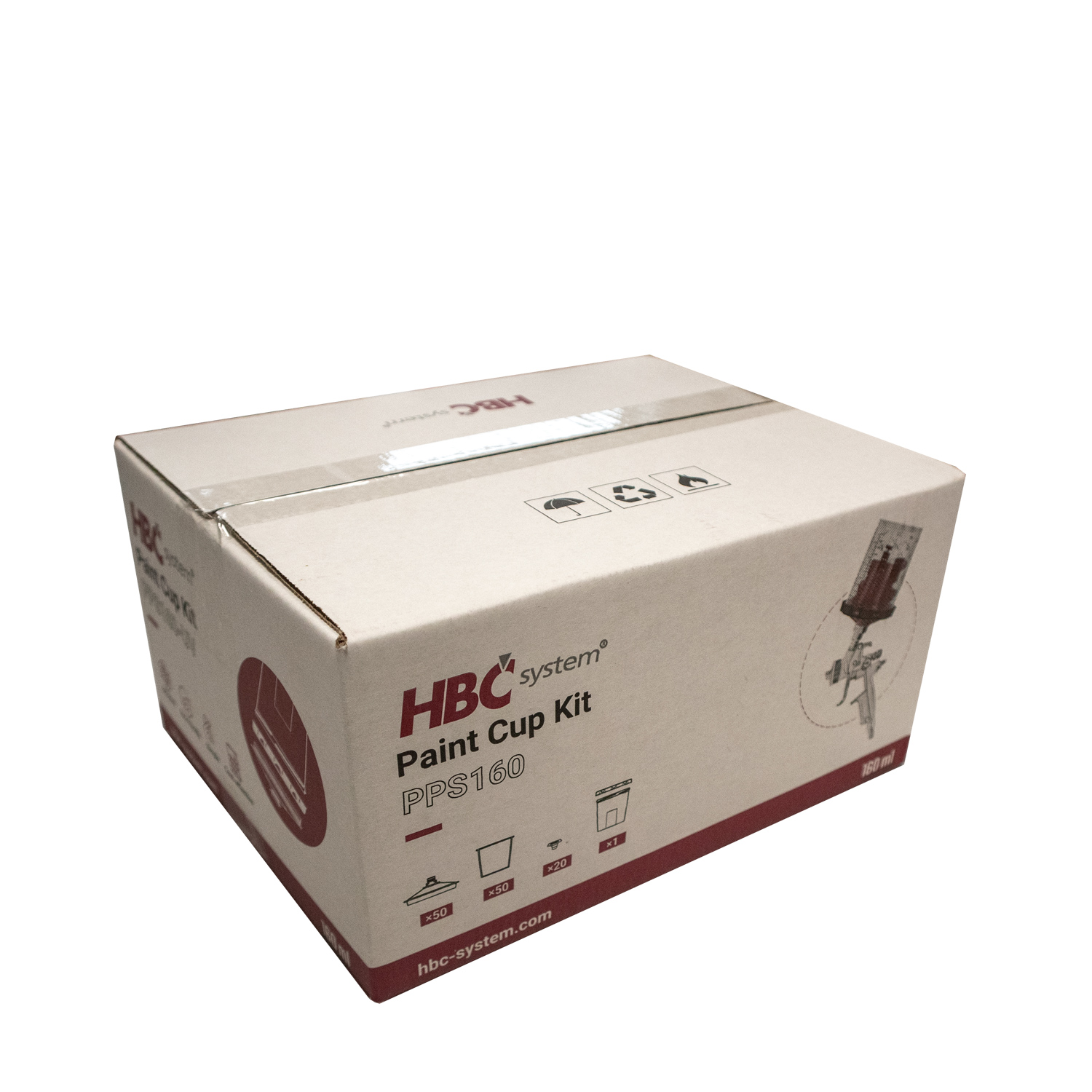 Paint Cup Kit 160 ml shown for comparing cleaning and waste setup, workshop fit, and ownership needs.