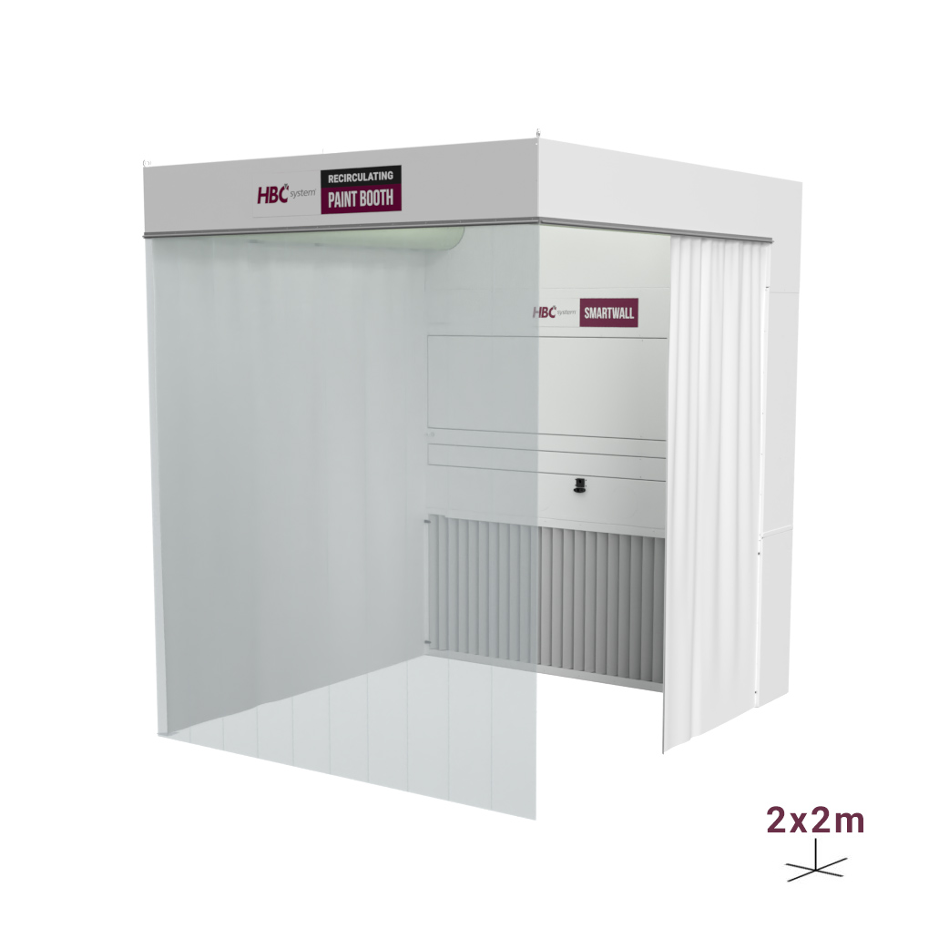 Recirculating Paint Booth