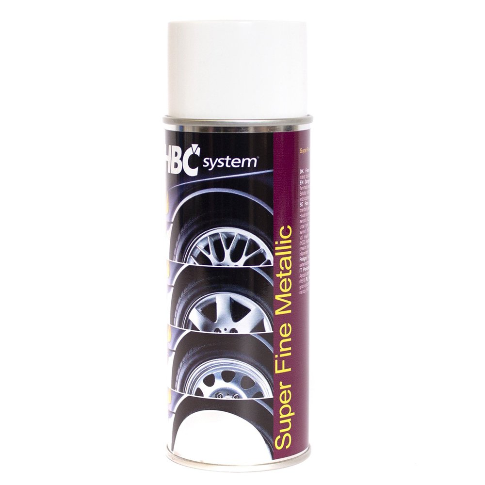 Super Fine Metallic Aerosol 400 ml shown for comparing wheel repair setup, workshop fit, and ownership needs.