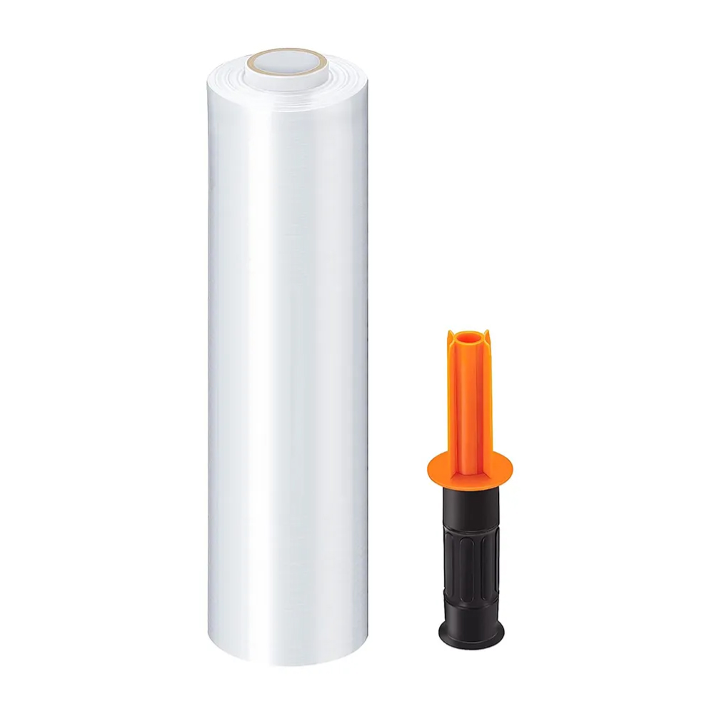 Tire Shrink Wrap with handle (40mm x 300 m) shown for comparing wheel painting setup, workshop fit, and ownership needs.