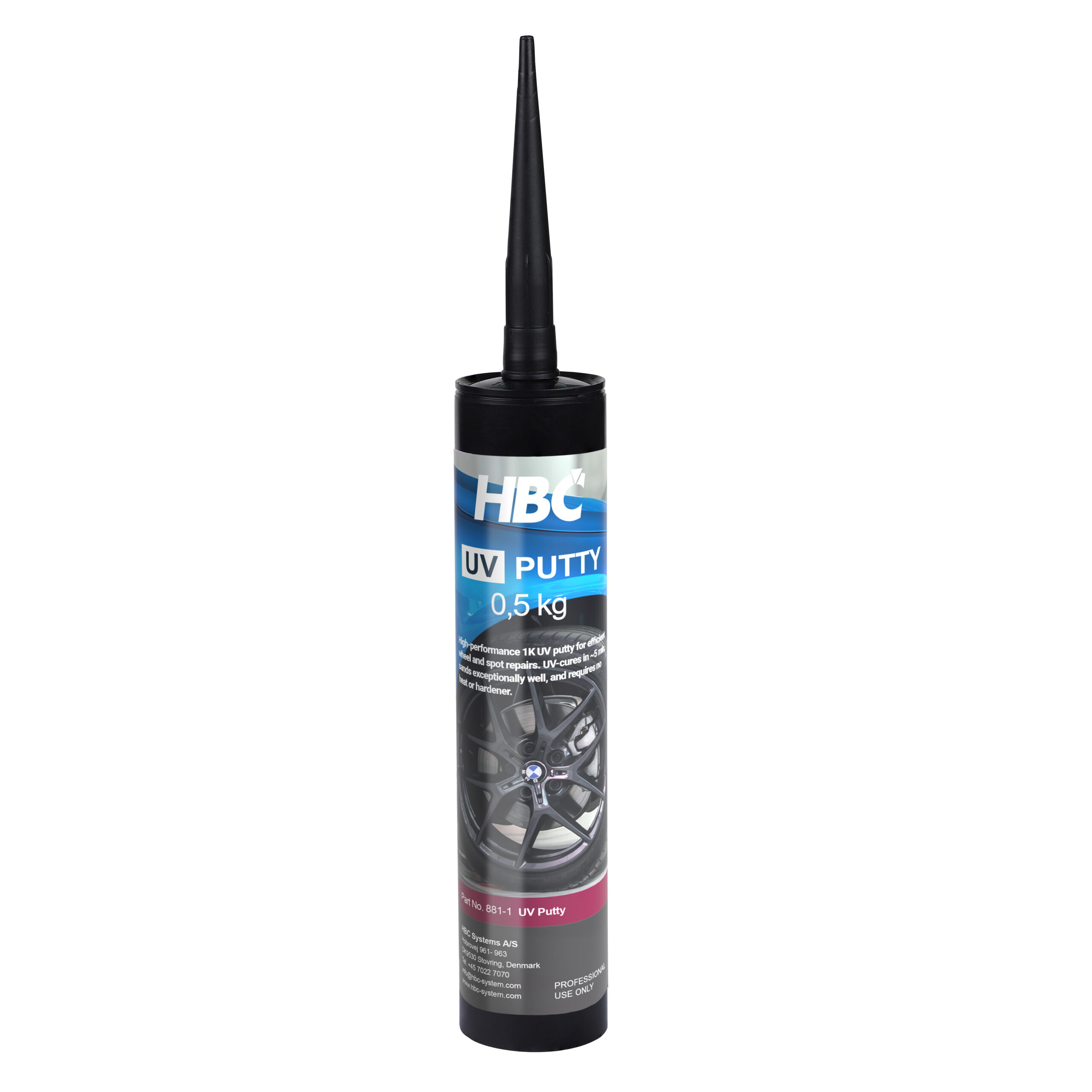 UV Putty 0,5 kg shown for comparing wheel repair setup, workshop fit, and ownership needs.
