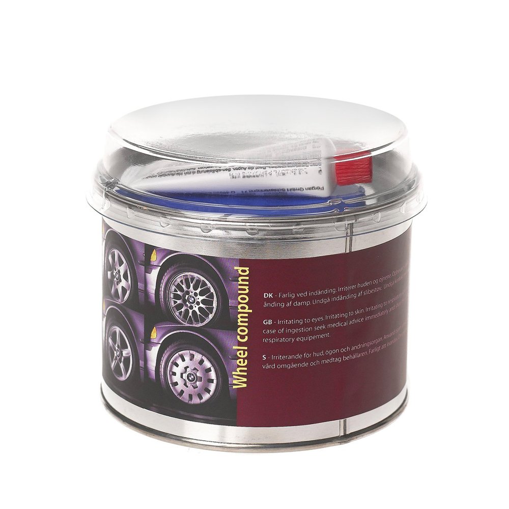 Wheel compound. 1 kg shown for comparing wheel repair setup, workshop fit, and ownership needs.