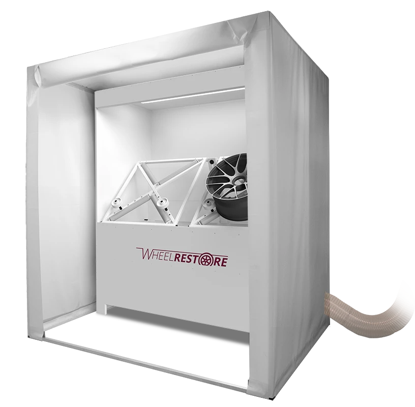 Workflow view preview for Alloy Wheel Spray Booth