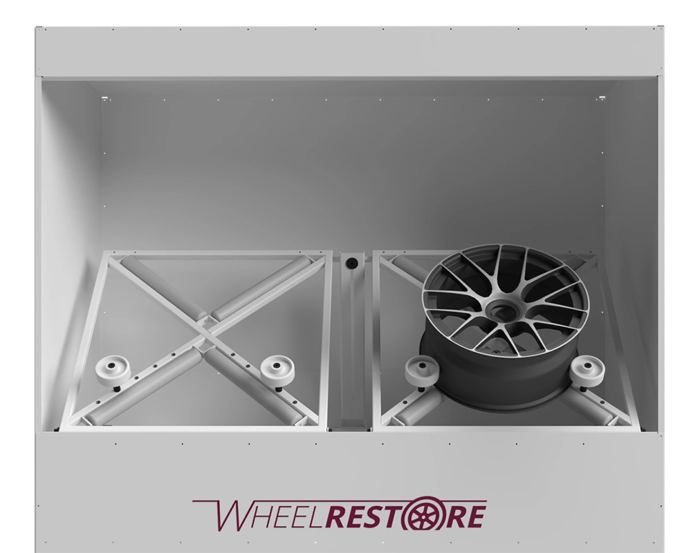 Workflow view preview for Alloy Wheel Spray Booth