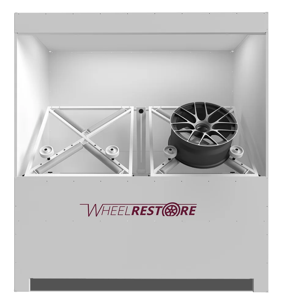 Workflow view preview for Alloy Wheel Spray Booth