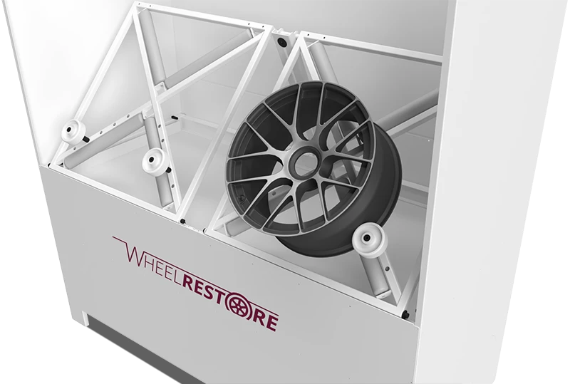 Workflow view preview for Alloy Wheel Spray Booth