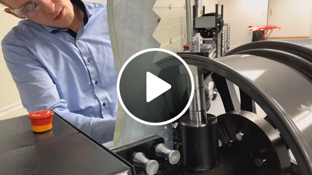 Video preview preview for Wheel Straightening Machine