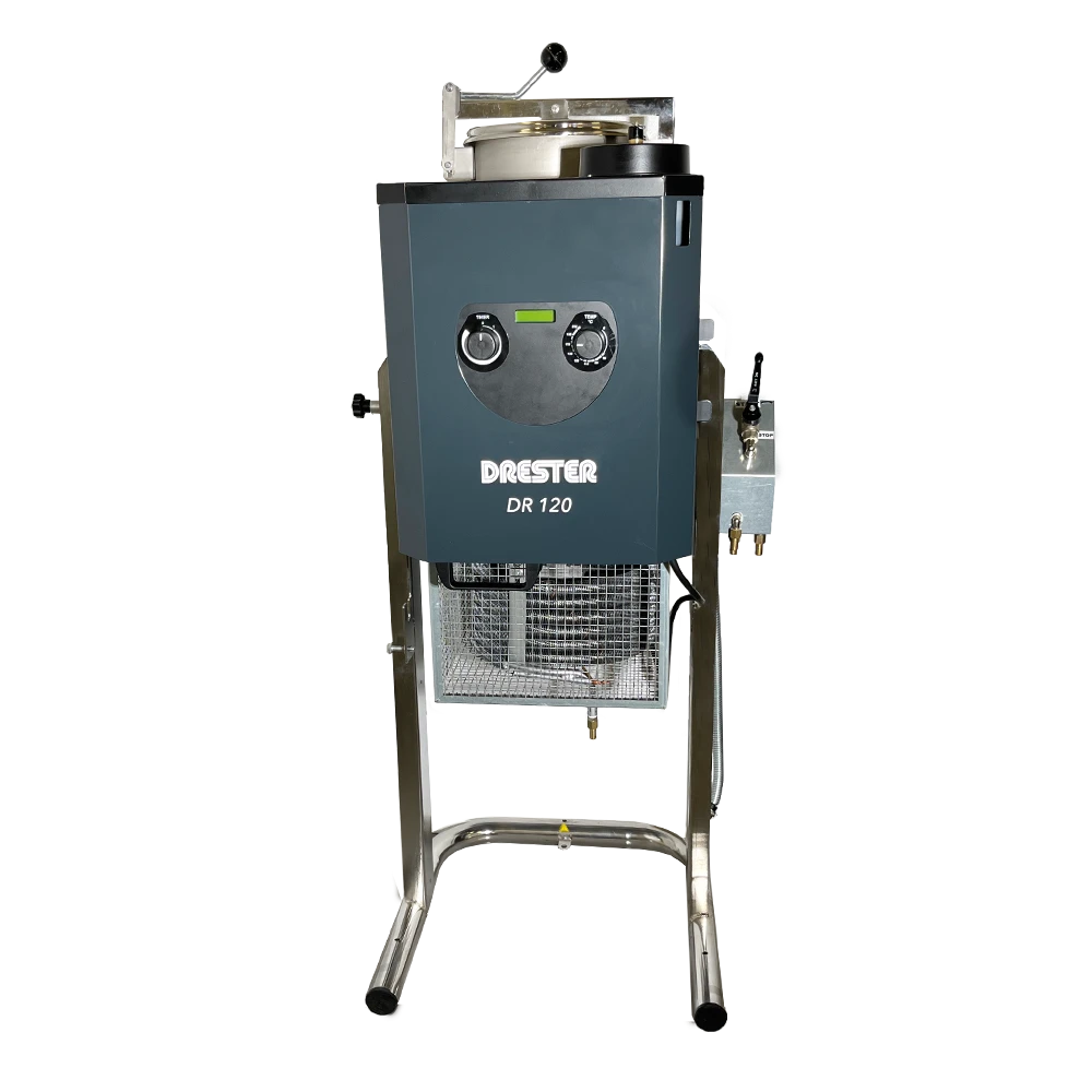 Drester DR-120-A Solvent Recycler shown for comparing cleaning and waste setup, workshop fit, and ownership needs.