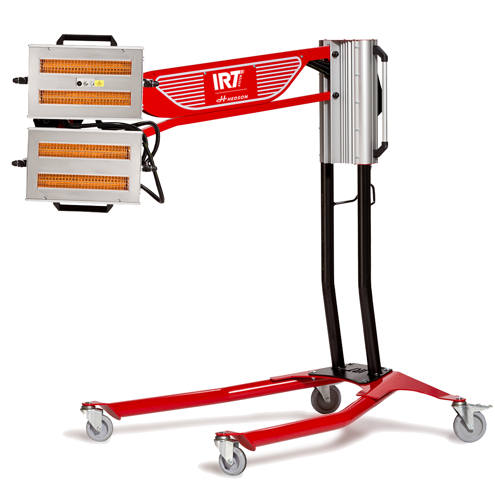 Workflow view preview for IRT DTP infrared dryer