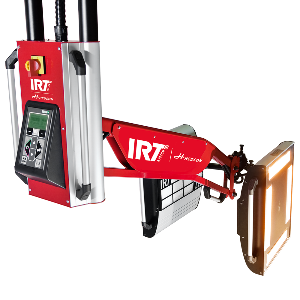 Workflow view preview for IRT Rail System IR Dryers