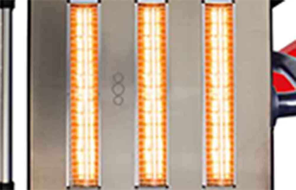 Workflow view preview for IRT DTP infrared dryer