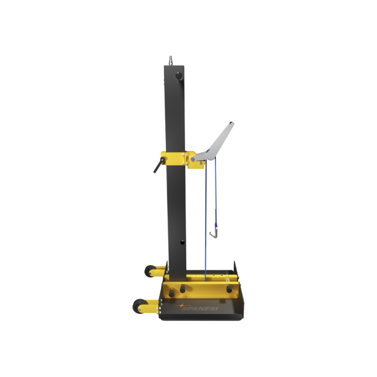 FLASH! Portable Pulling Column shown as the product reference for comparing cleaning and waste fit, setup, and workshop role.