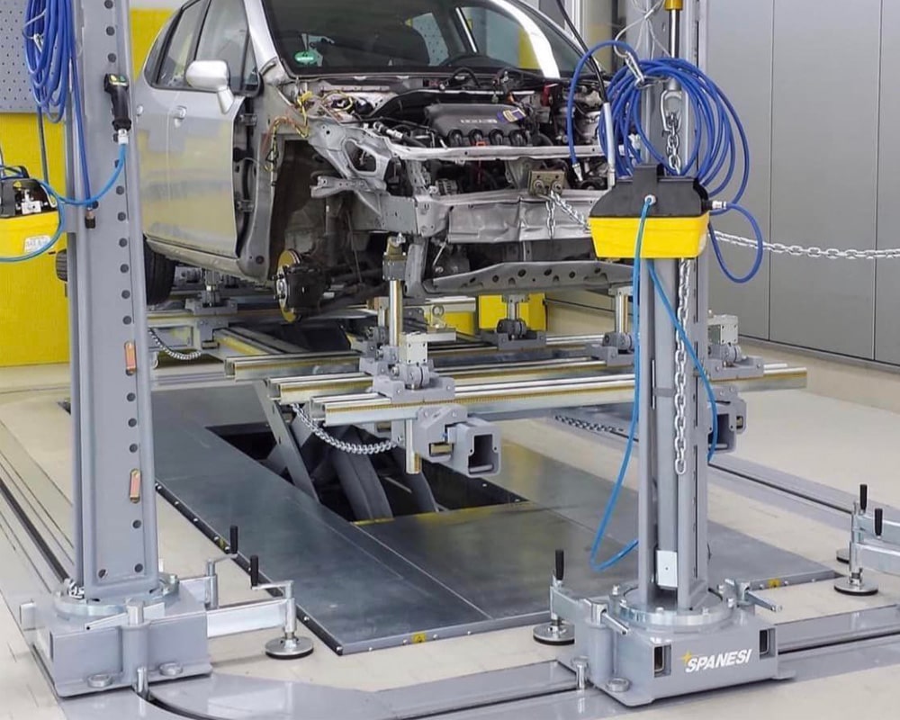 Workflow view preview for Daytona Frame Straightening Workstation