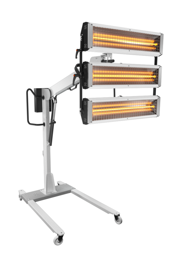 Marea Manual Infrared Lamps and Trolleys