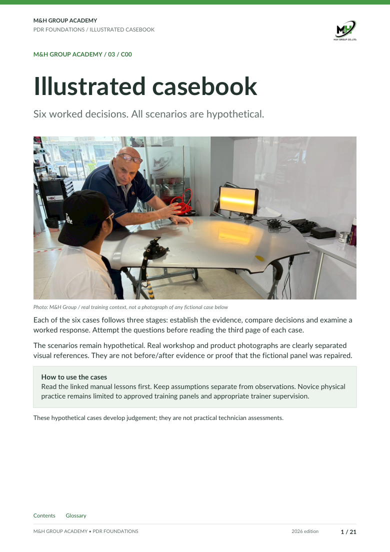 Illustrated Casebook — English edition cover